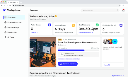 Dashboard Interface